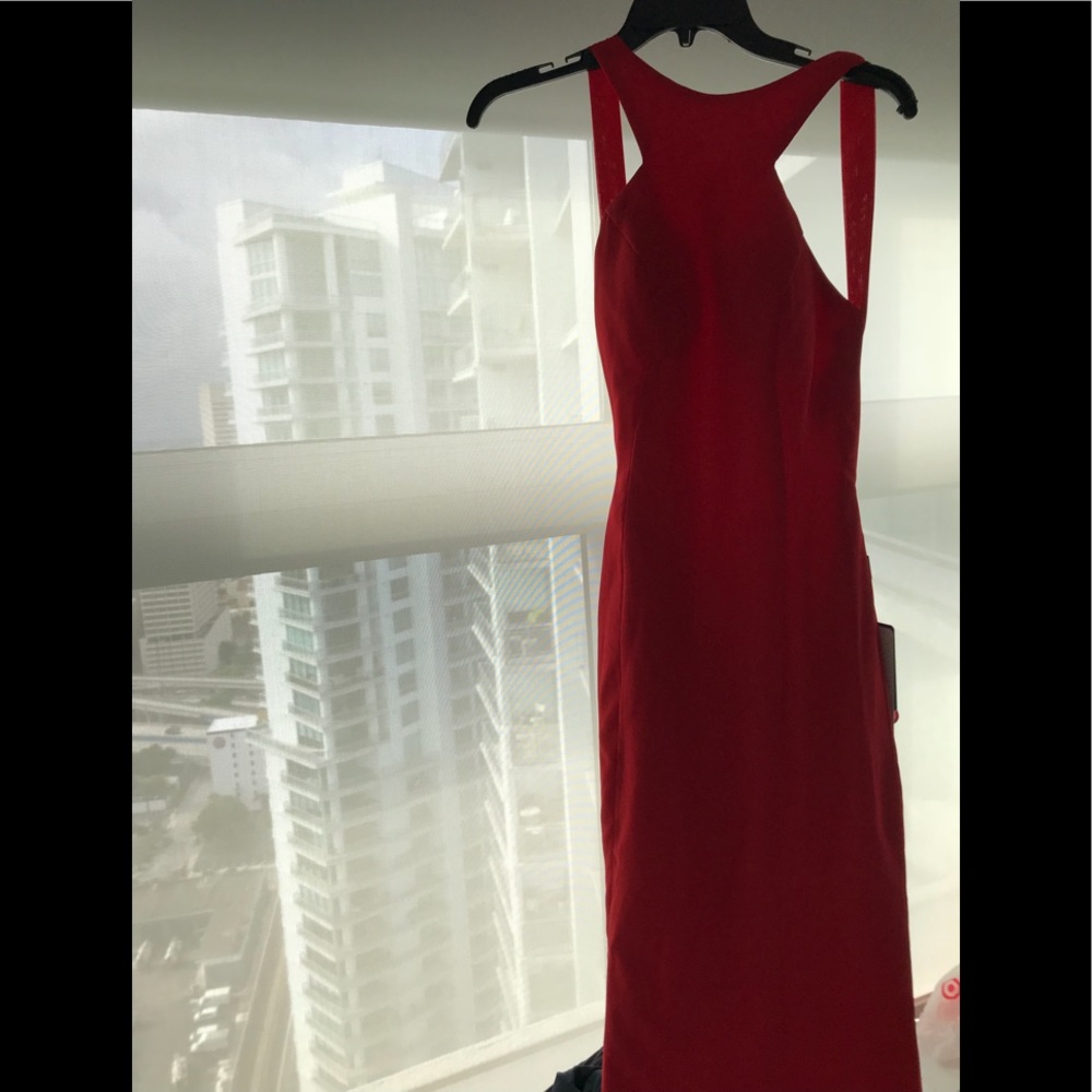 NEVER USED RED GOWN
